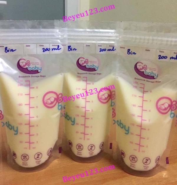 Combo 3 Túi trữ sữa Kichilachi 250ml