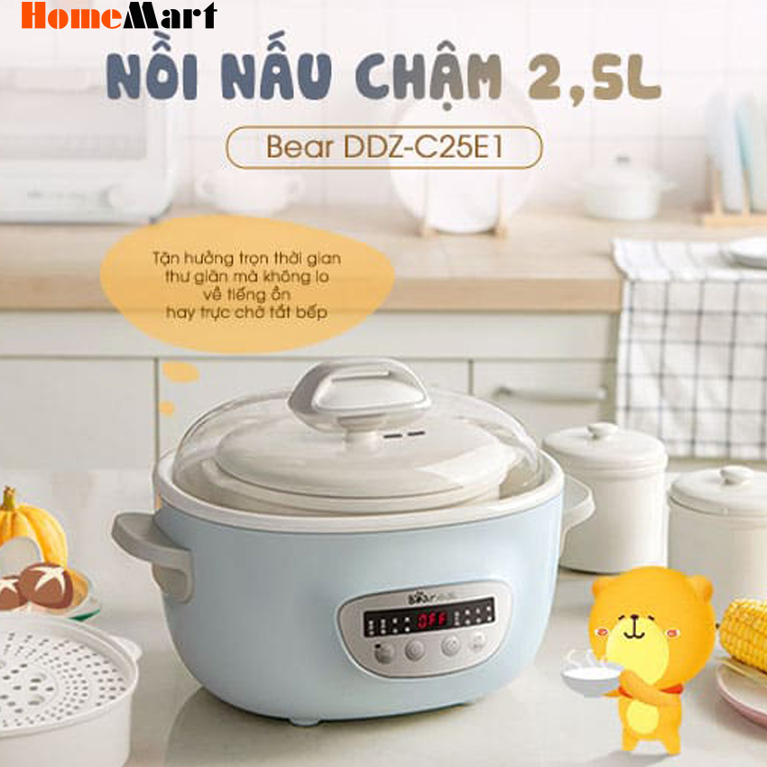 Nồi Nấu Chậm Bear DDZ-C25E1