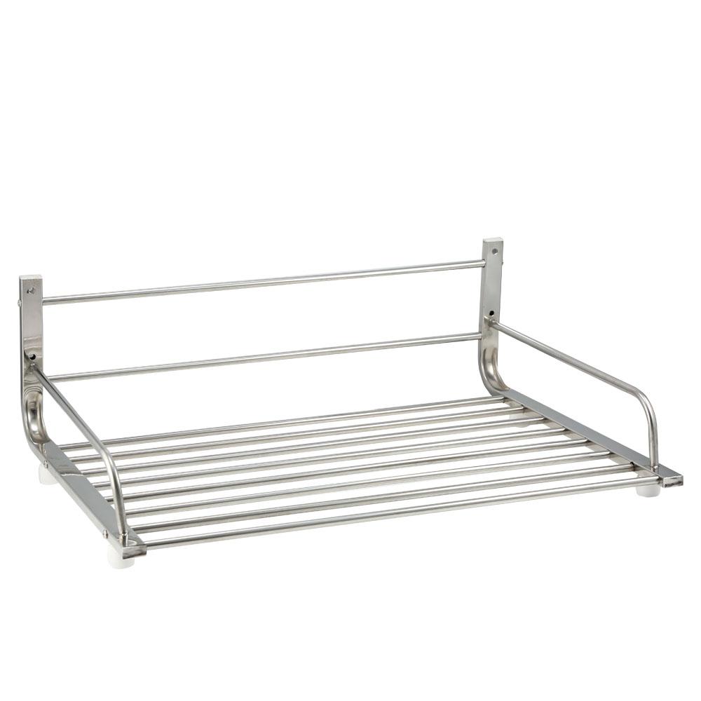 Kệ lò vi sóng inox 201 treo tường chữ L Prota PT-973