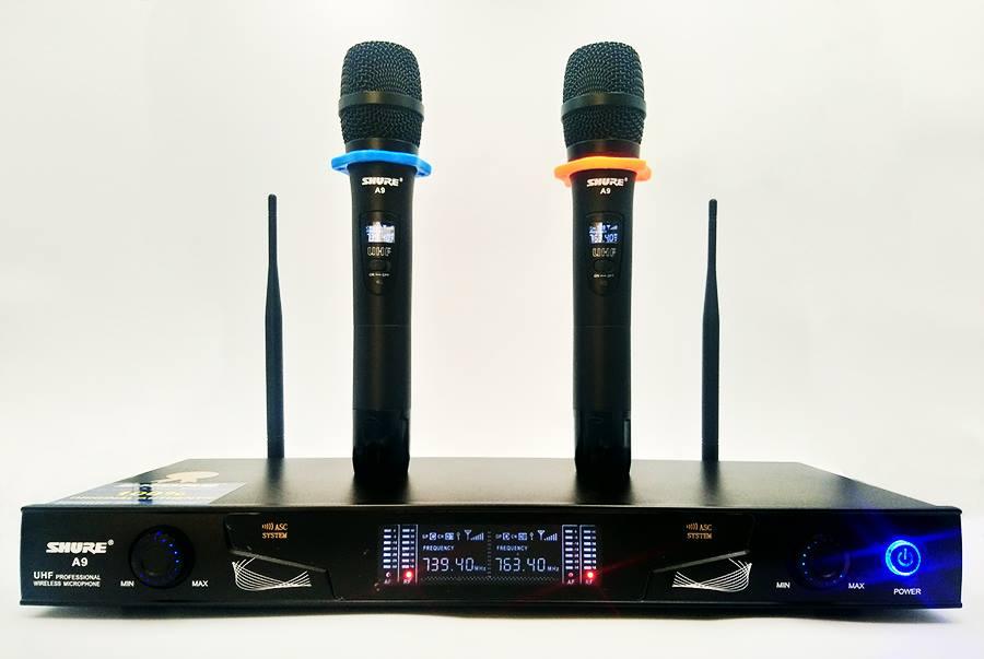 Micro karaoke không dây Shure A9