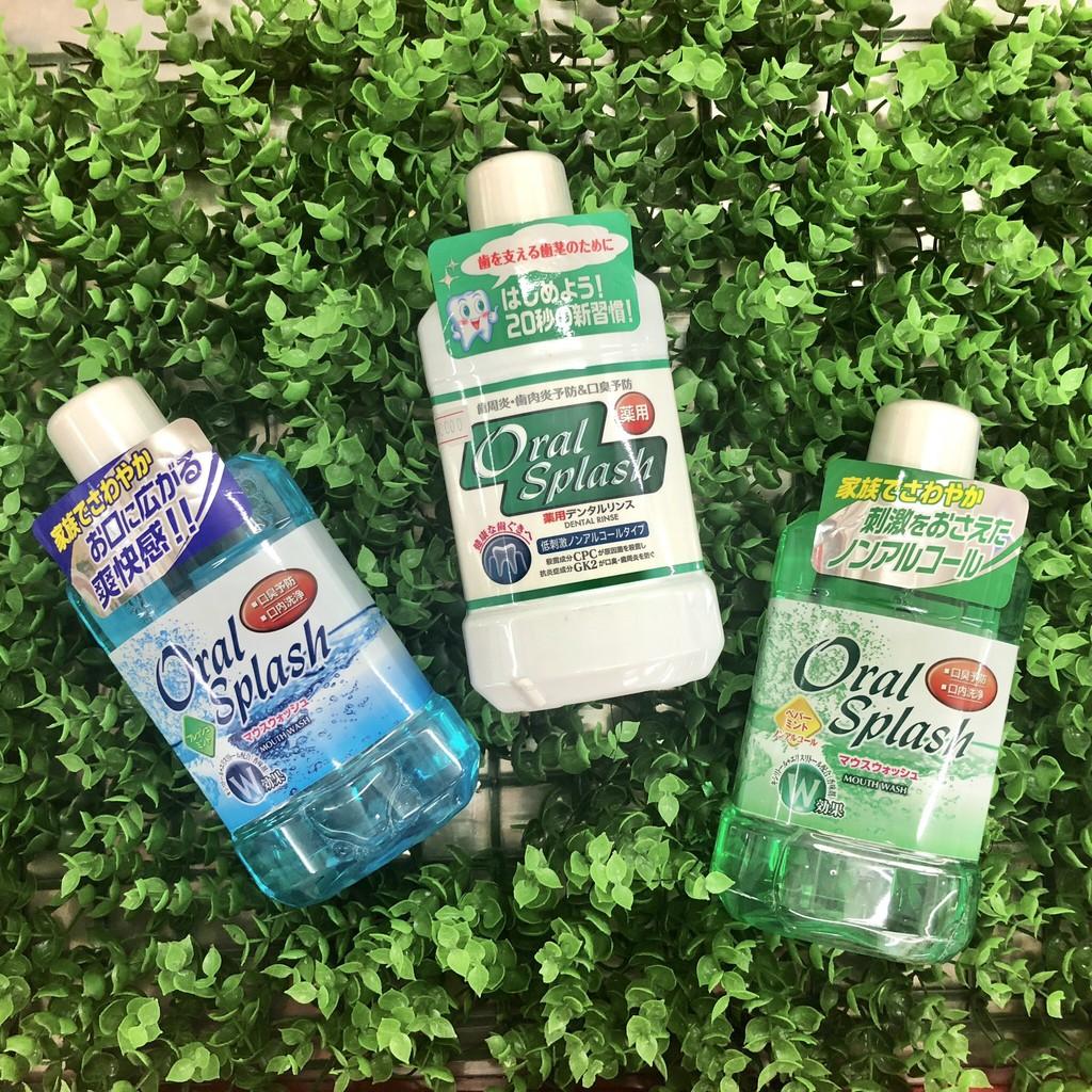 Nước súc miệng ORAL SPLASH bạc hà