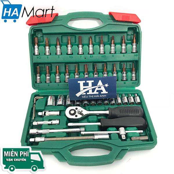 Bộ đồ nghề sửa chữa xe máy, gia đình 38 món tiện ích GDLYC42