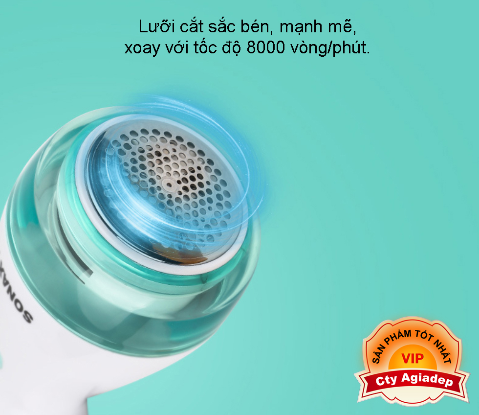 MÁY CẮT LÔNG XÙ KIÊM CON LĂN SONAX PRO S9977