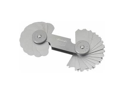 Dưỡng đo bán kính 17 lá Insize 4801-17, 7mm