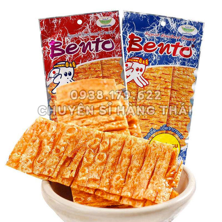 Snack mực bento Thái Lan 4 dây