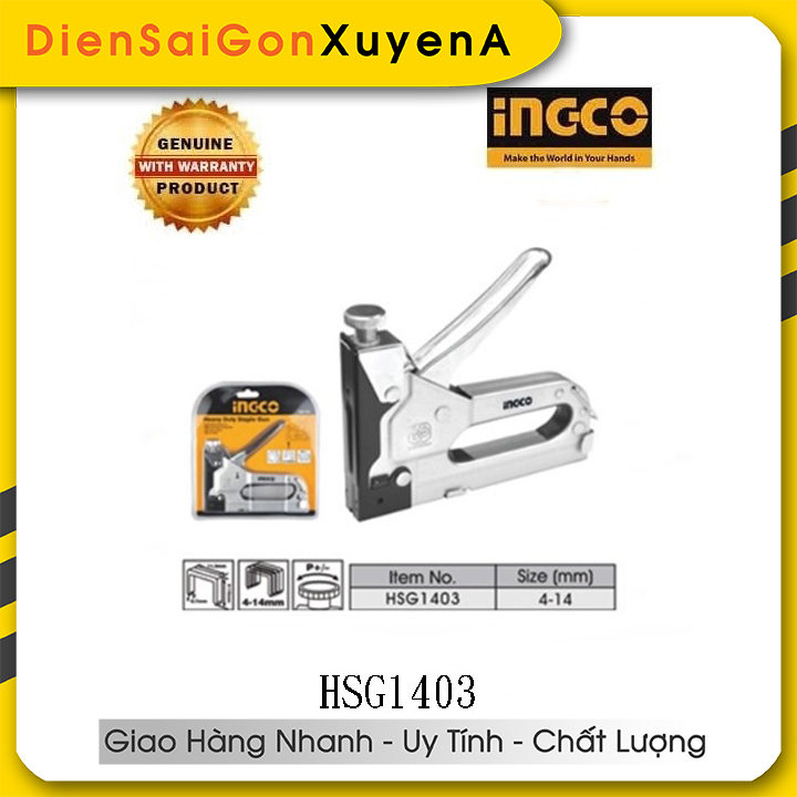 Kìm Bấm Kim Ingco HSG1403