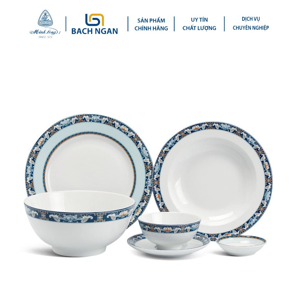CHÉN CƠM MINH LONG JASMINE PHƯỚC LỘC THỌ 11.5CM