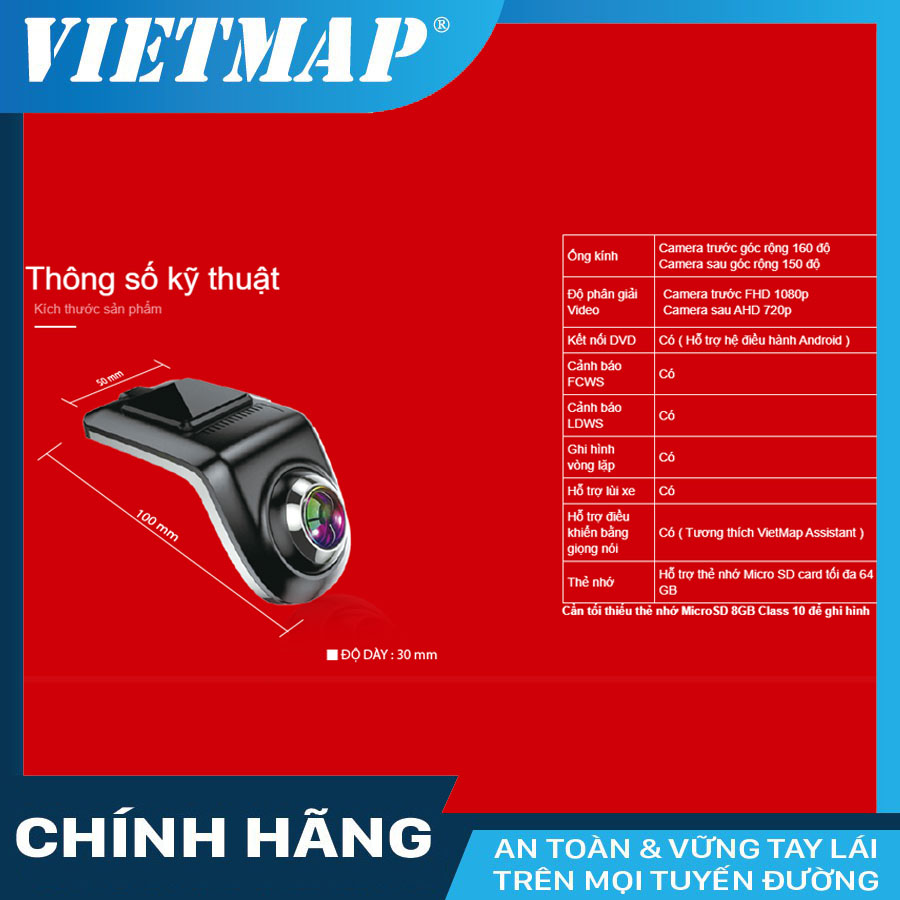 Camera Hành Trình VietMap V5