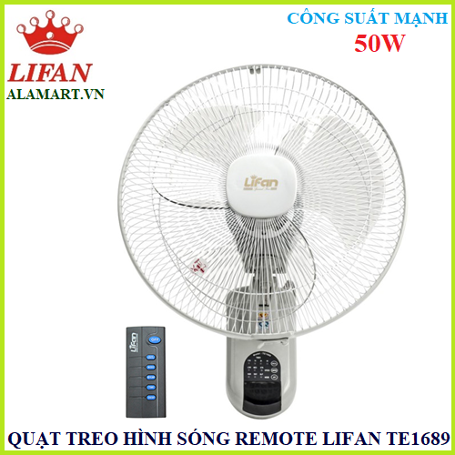 Quạt treo tường Lifan TE1689 (TE-1689) - 50W
