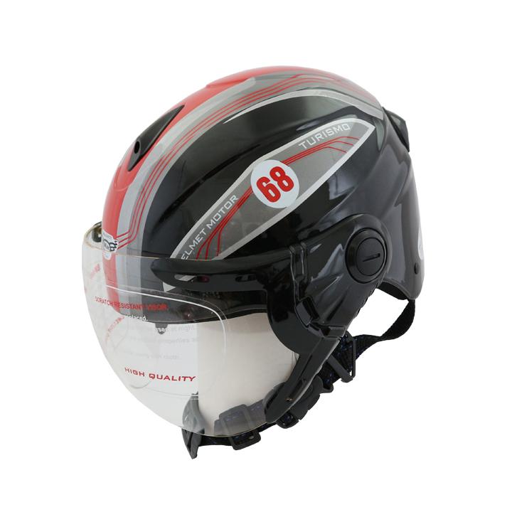 Mũ Bảo Hiểm 1/2 đầu Bktec BK68