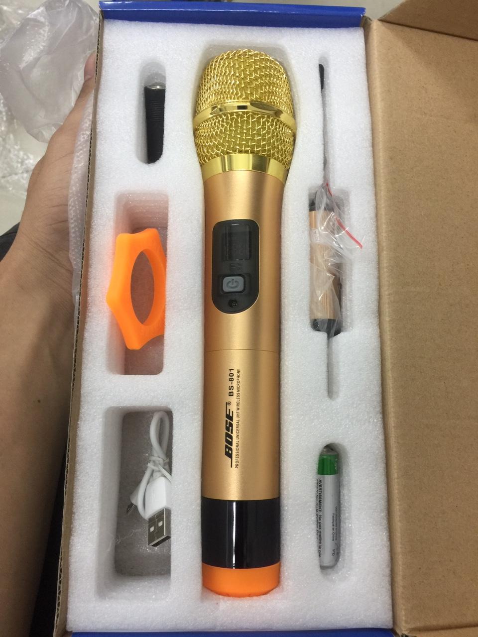 Micro không dây đa năng Karaoke BOSE BS-801