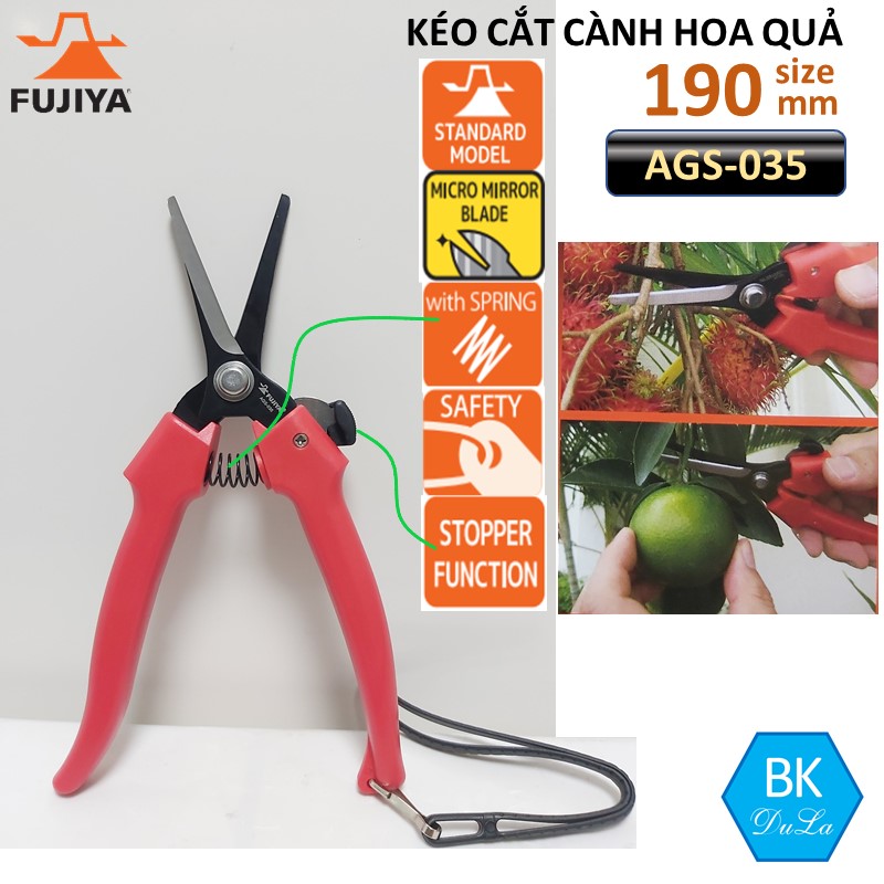 KÉO CẮT CÀNH FUJIYA AGS-035