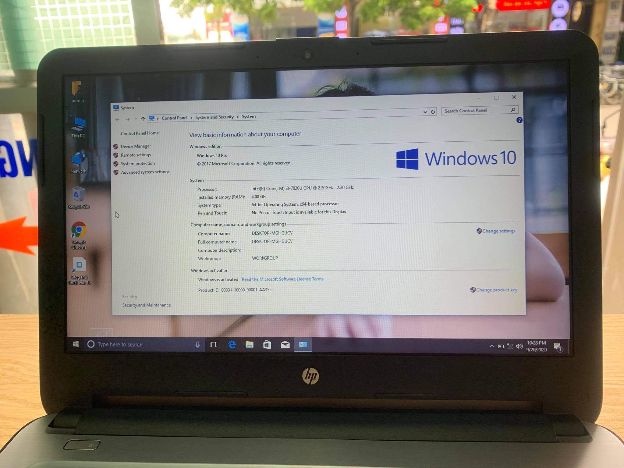 Laptop HP 348 G3/G4 4XU27PA