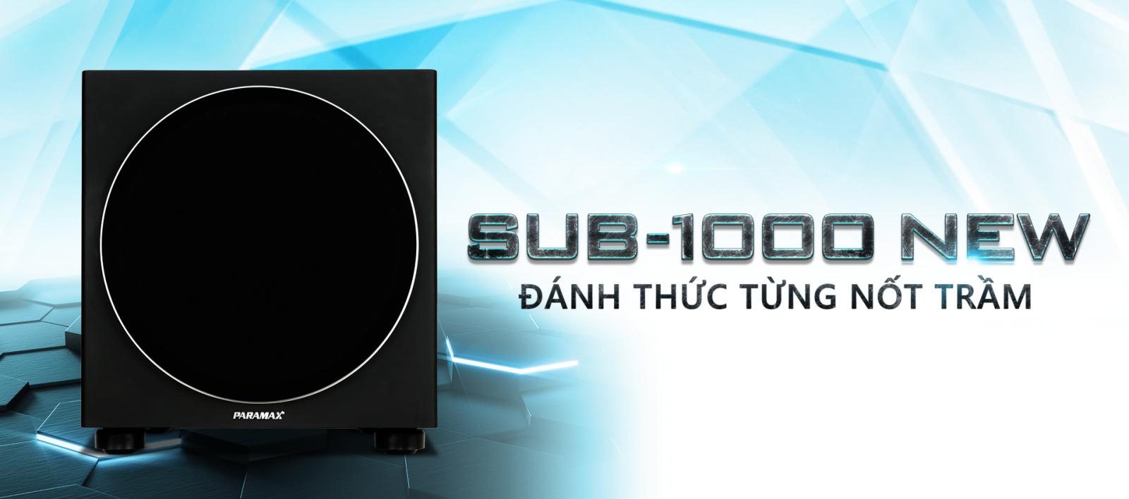 Loa siêu trầm Paramax Sub-1000