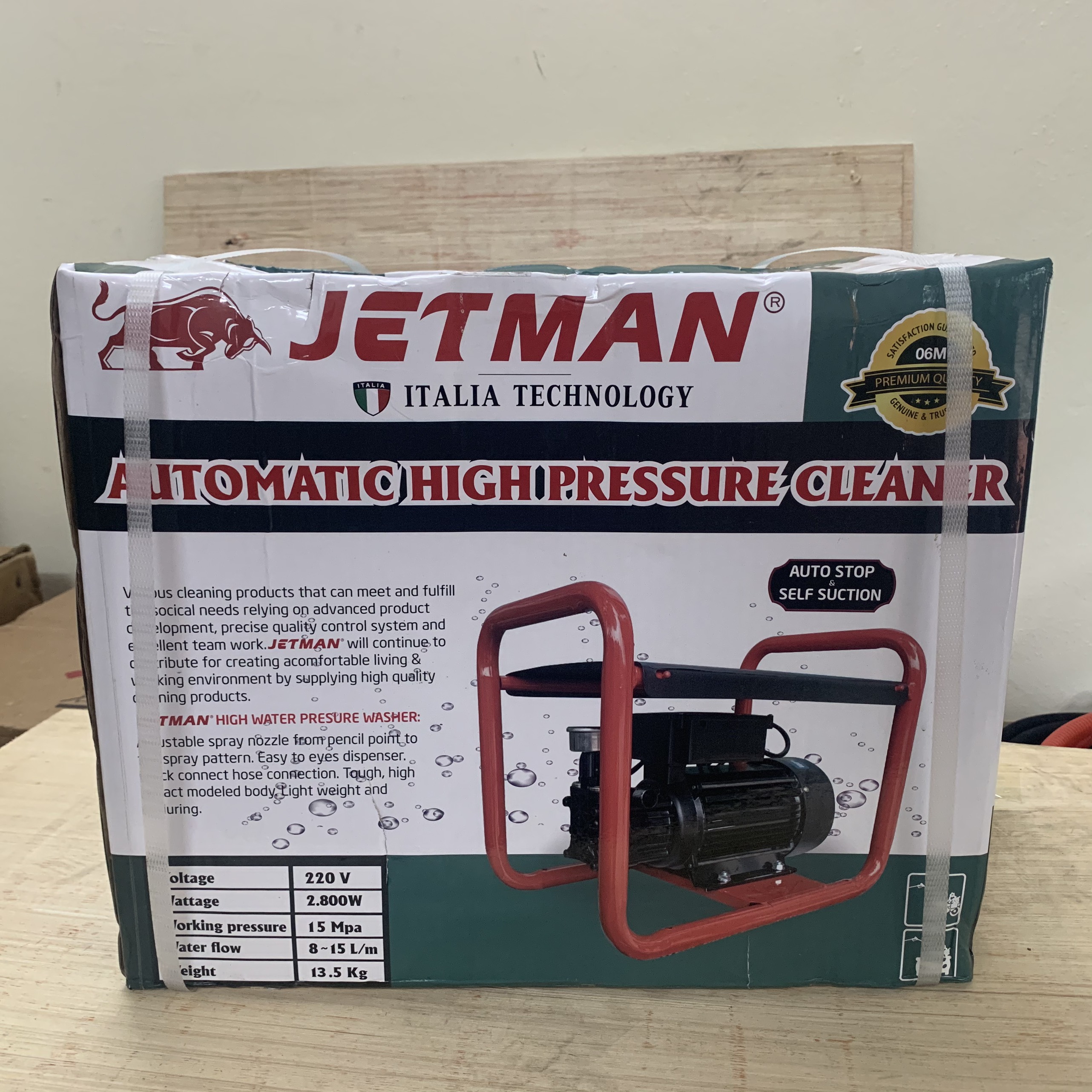 MÁY RỬA XE CHỈNH ÁP JETMAN JM20A