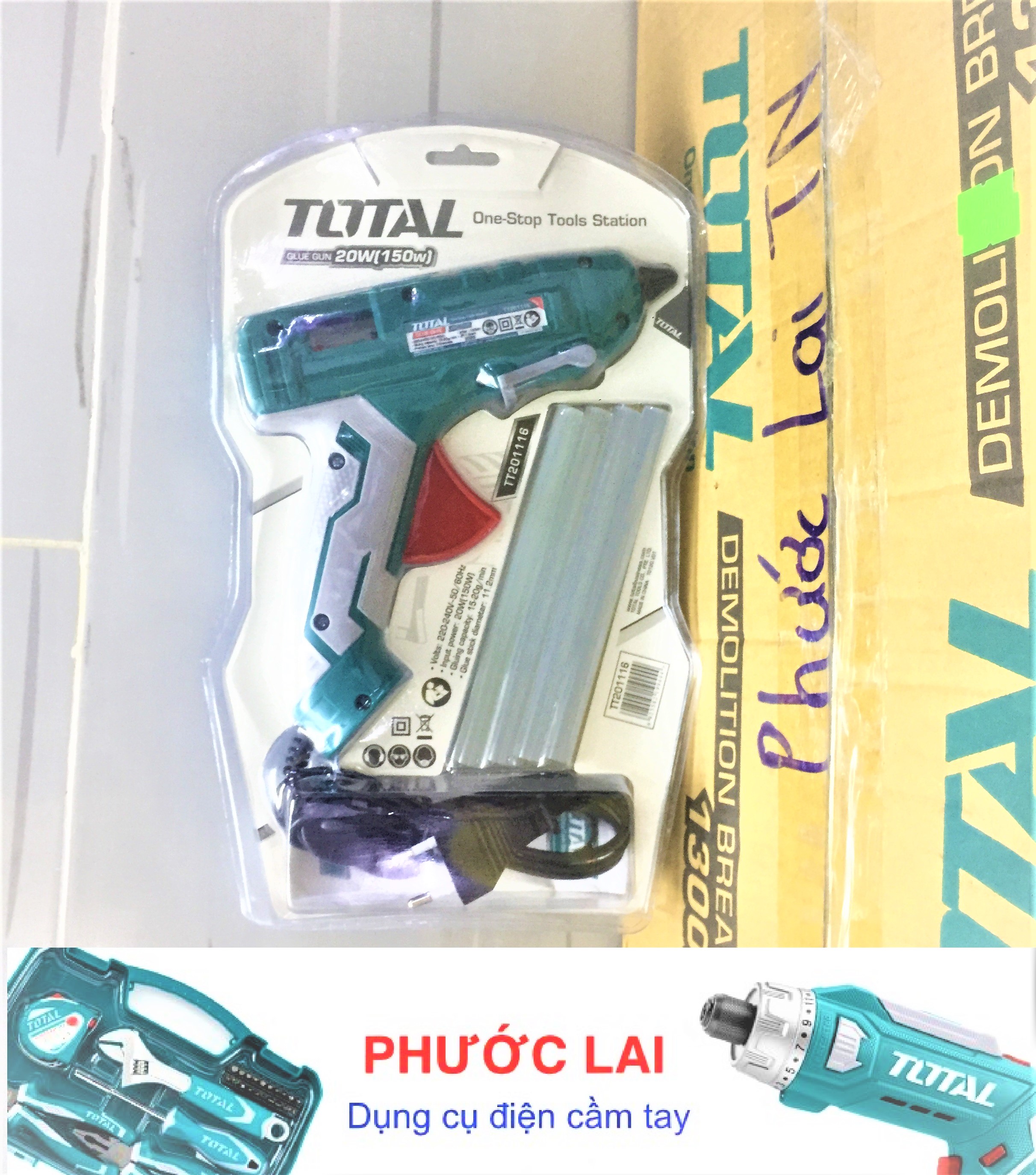 SÚNG BẮN KEO TOTAL TT201116