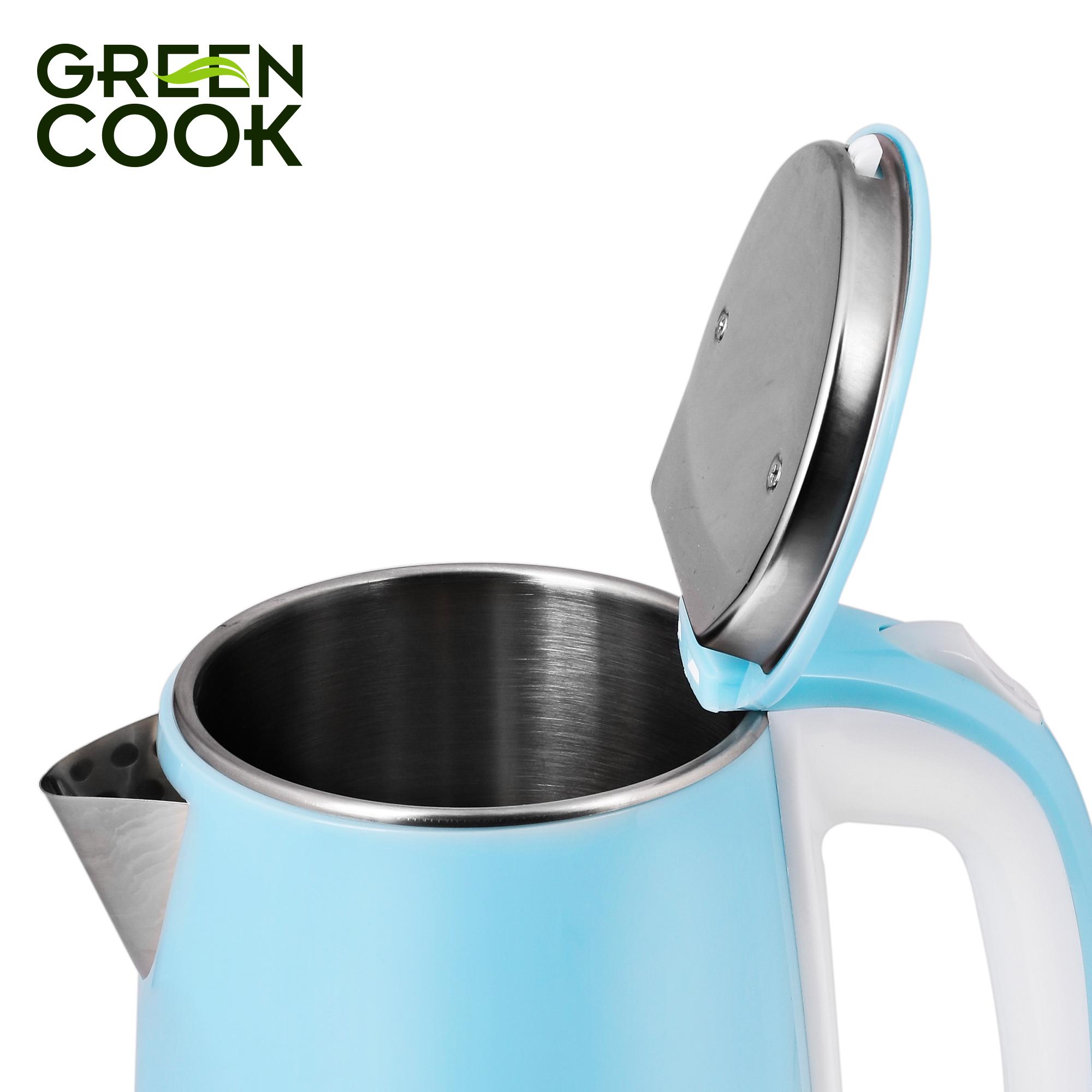 Ấm siêu tốc Green Cook GCEK-17S15D 1.7L