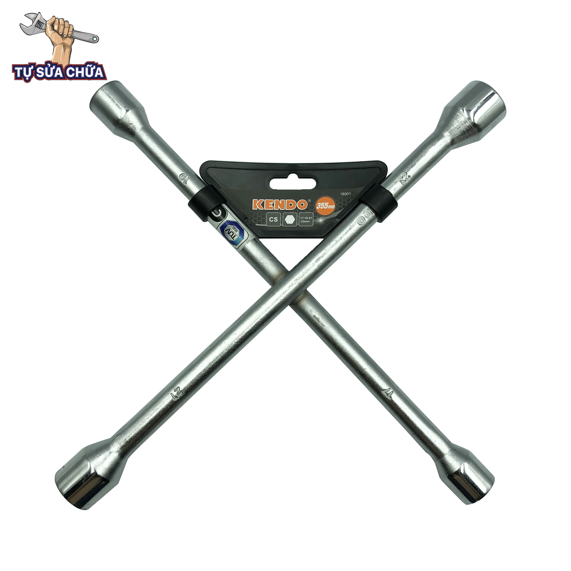 CẦN SIẾT BU LÔNG CHỮ THẬP 4 TRONG 1 KENDO 18001