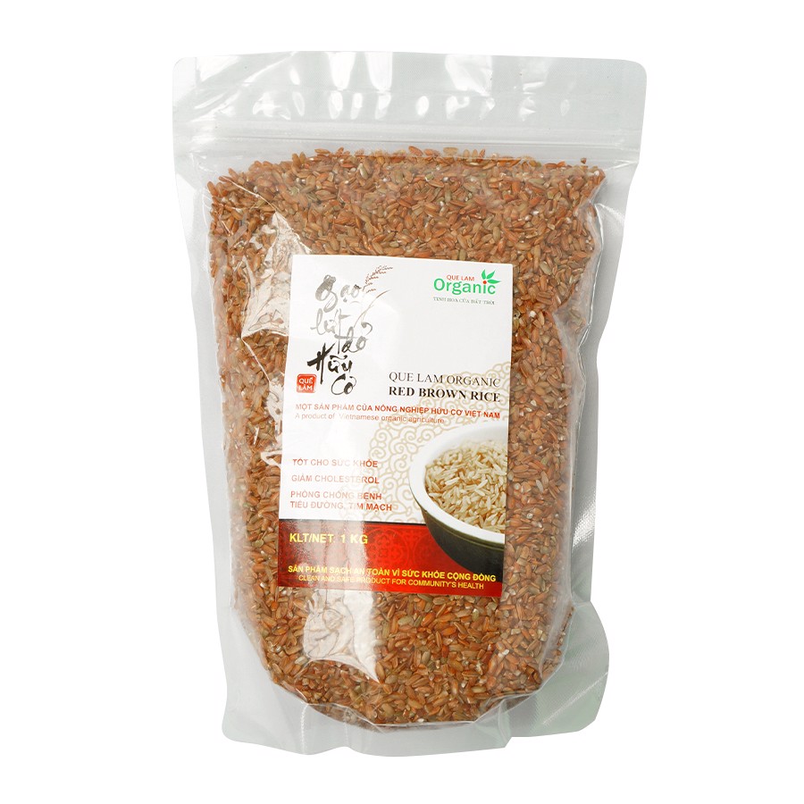 Gạo lứt đỏ hữu cơ Quế Lâm 1kg