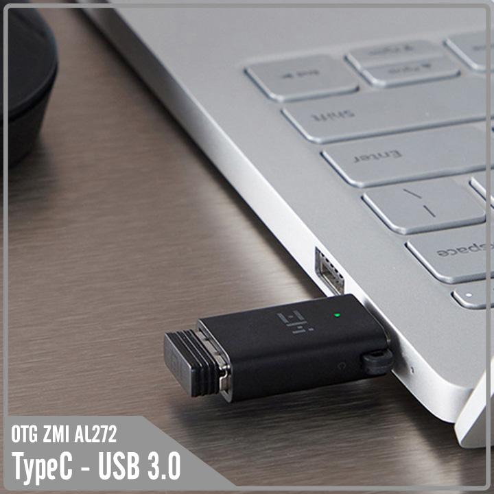 USB OTG Zmi AL272 chuyển từ TypeC USB 3.0