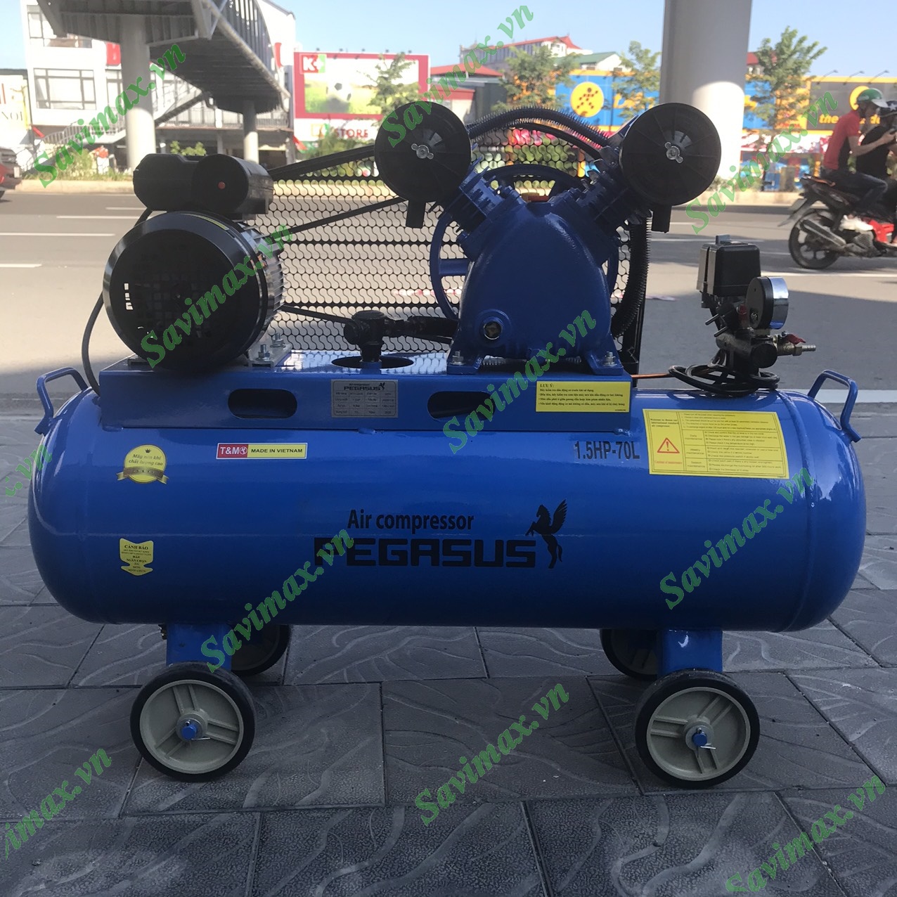 Máy nén khí Pegasus TM-V -0.12/8-70L