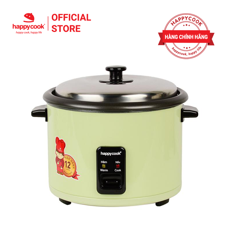 Nồi cơm điện nắp rời cơ Happy Cook HCD-181S - 1.8 lít