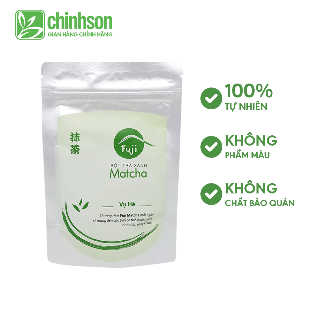 Bột Fuji Matcha trà xanh 100g