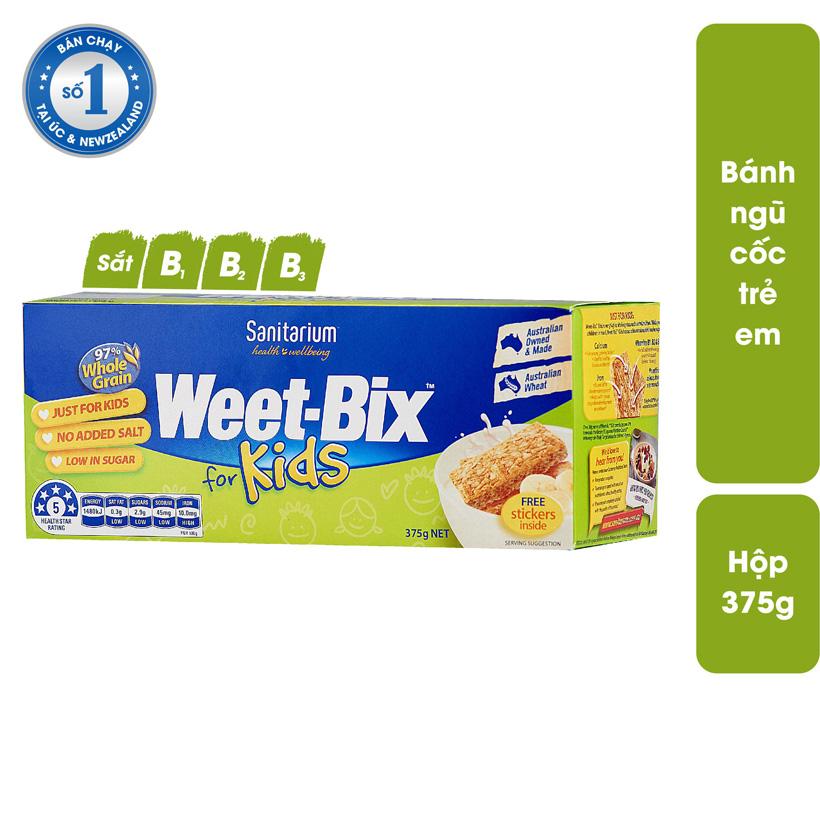 Bánh ngũ cốc Weet-Bix Trẻ Em 375g