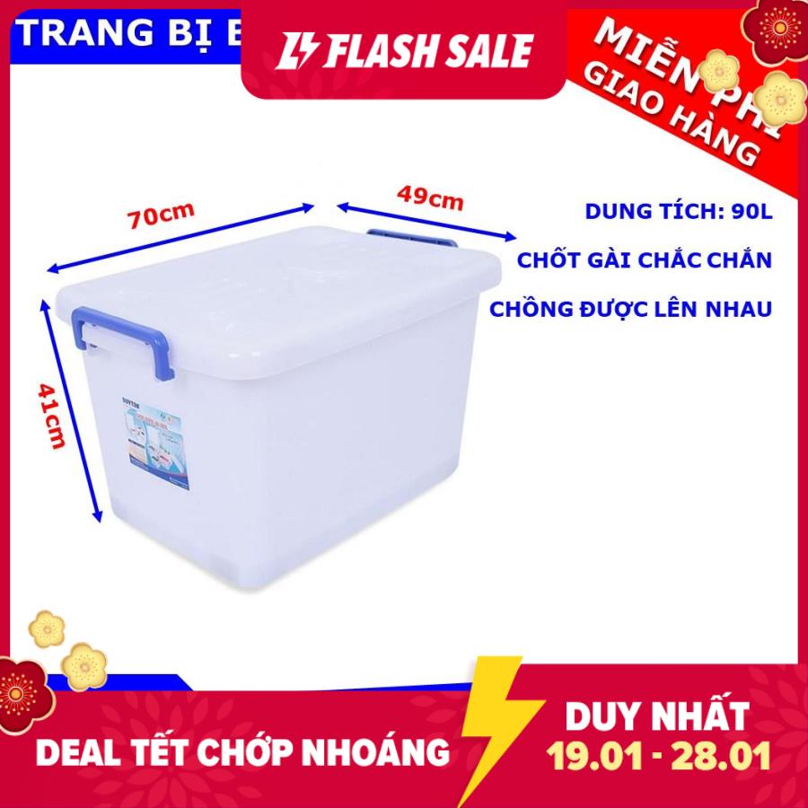 Thùng nhựa Duy Tân 90l
