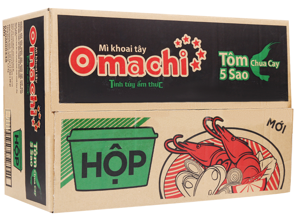 Mì Omachi Xốt Bò Hầm 92g