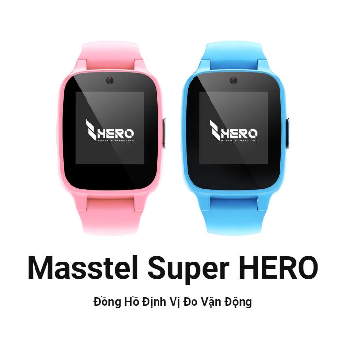 Đồng hồ định vị trẻ em Masstel Super Hero