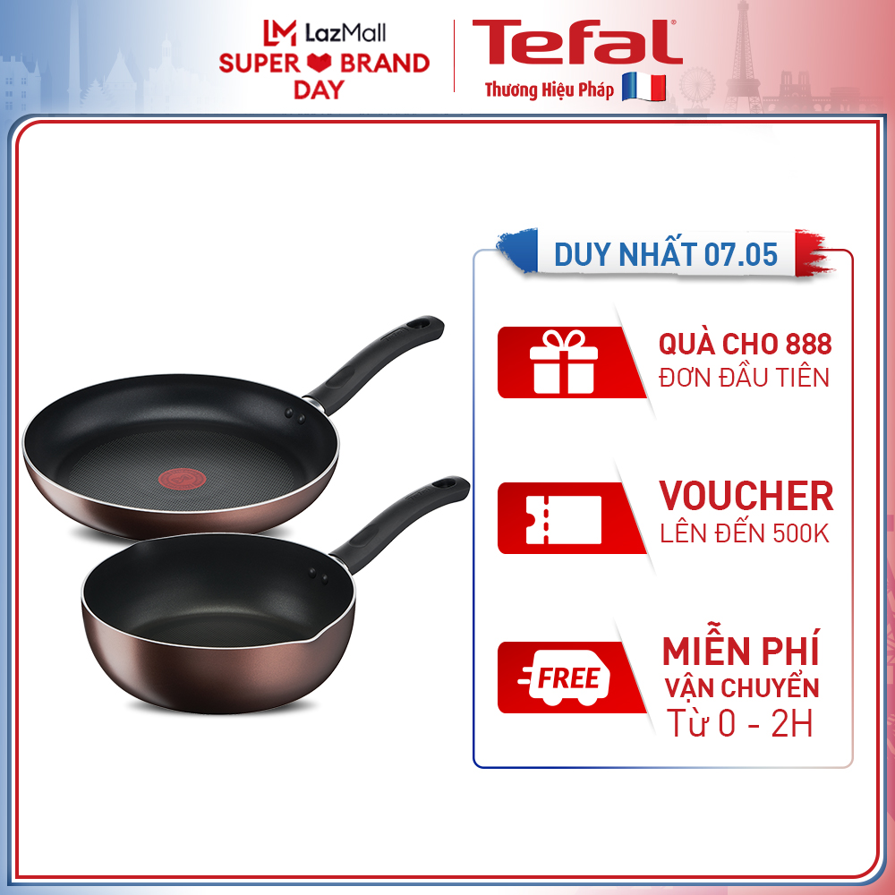 Chảo chiên sâu lòng Tefal Day By Day G1436405 - 24cm