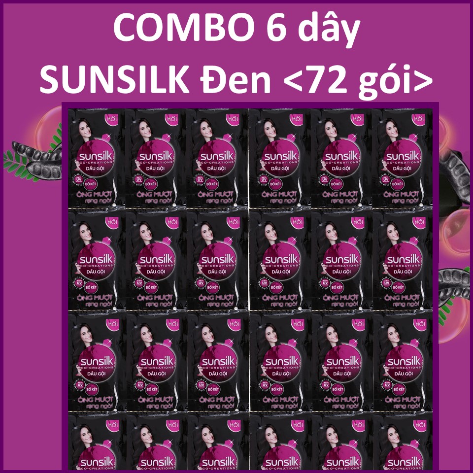 Dầu gội Sunsilk Óng Mượt Rạng Ngời (Dạng Gói)