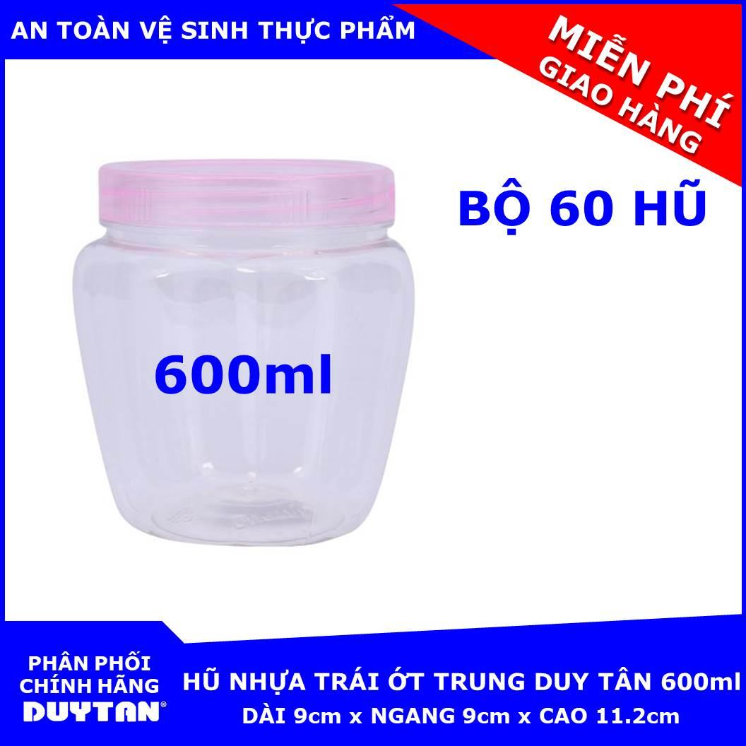Hũ nhựa trái ớt Duy Tân