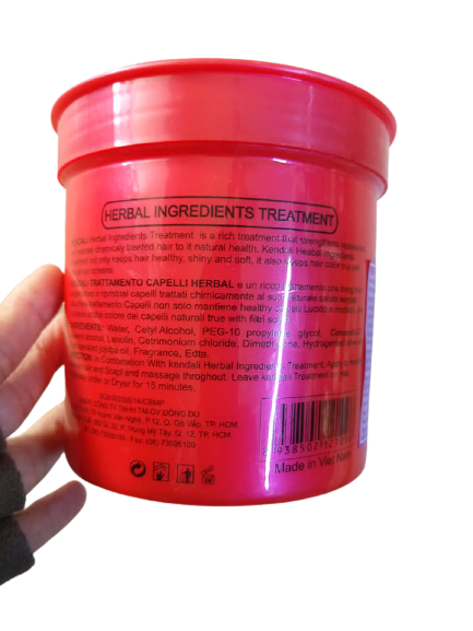 Hấp dầu thảo dược mềm mượt Kendali 1000ml