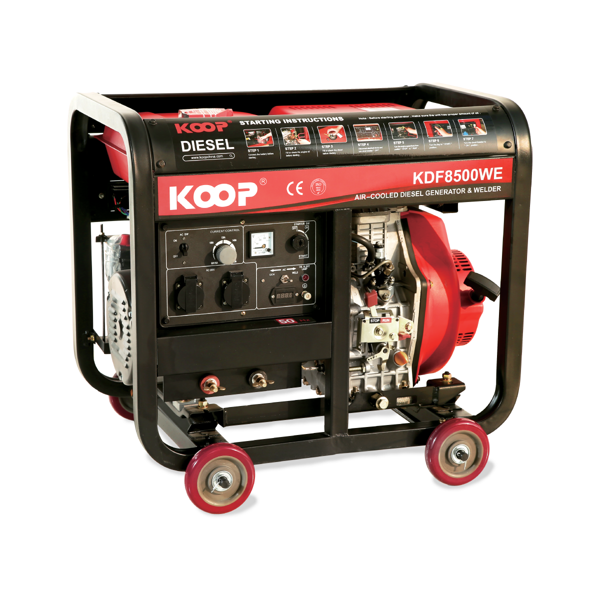 MÁY PHÁT HÀN KOOP KDF8500WE