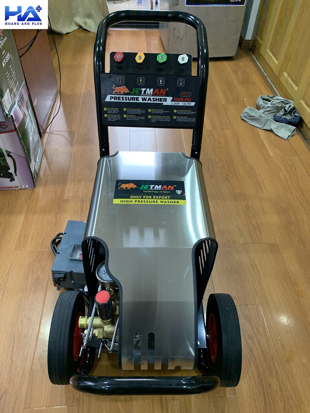 MÁY PHUN XỊT CAO ÁP JETMAN JM22