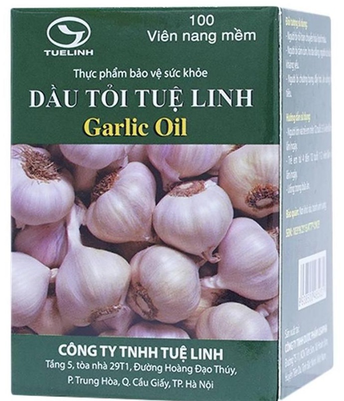 Thực phẩm chức năng dầu tỏi Tuệ Linh