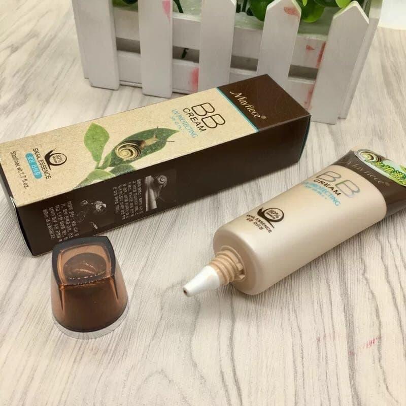 Kem nền BB Water Light Mayfiece ốc sên