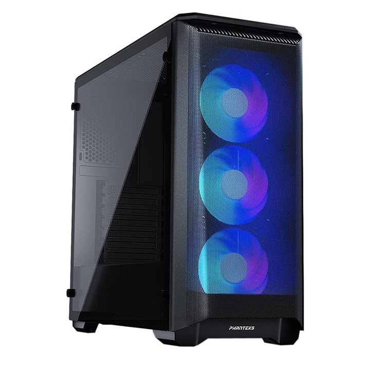 Case Phanteks Eclipse P400 RGB illumination Mid-Tower (Black/White Case)