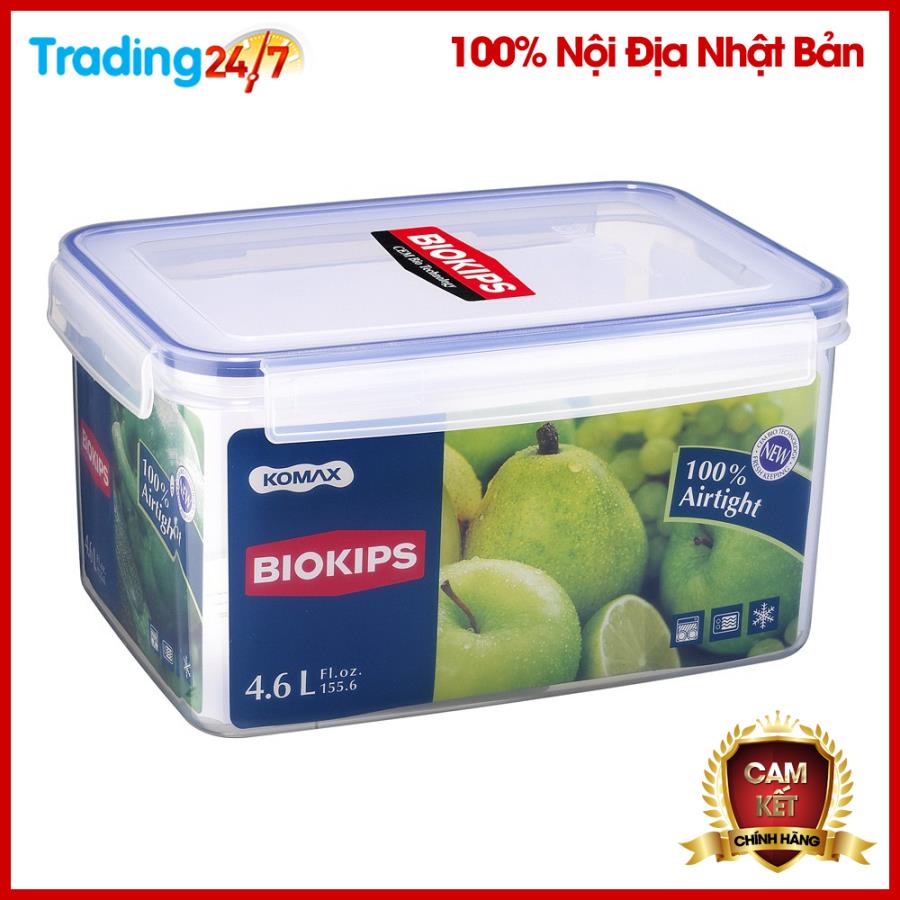 HỘP NHỰA CHỮ NHẬT KOMAX 71506 4.6L