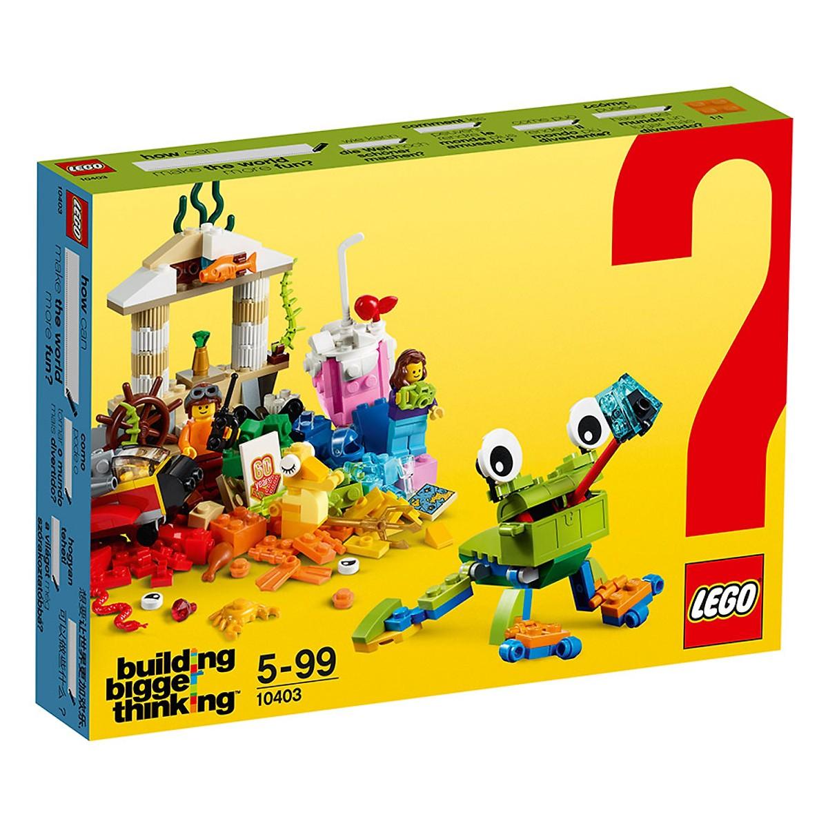 Lego Classic 10403 - Thùng Gạch Thế Giới Vui Nhộn