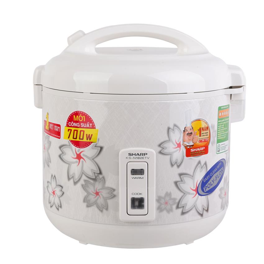 Nồi cơm điện Sharp KS-N182ETV 1.8L