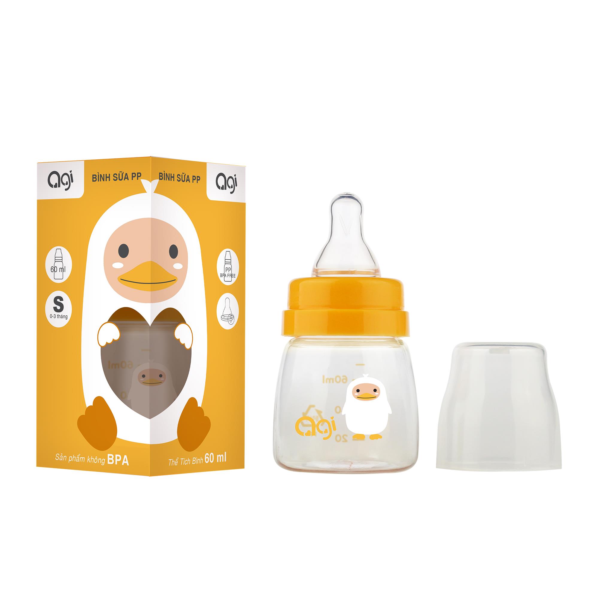 Combo 2 Bình sữa Agi 60ml