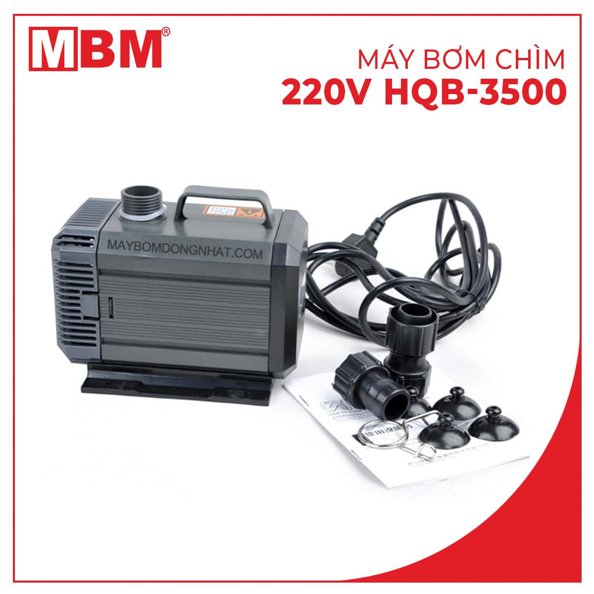 Máy bơm chìm hồ cá 220V HQB-3500