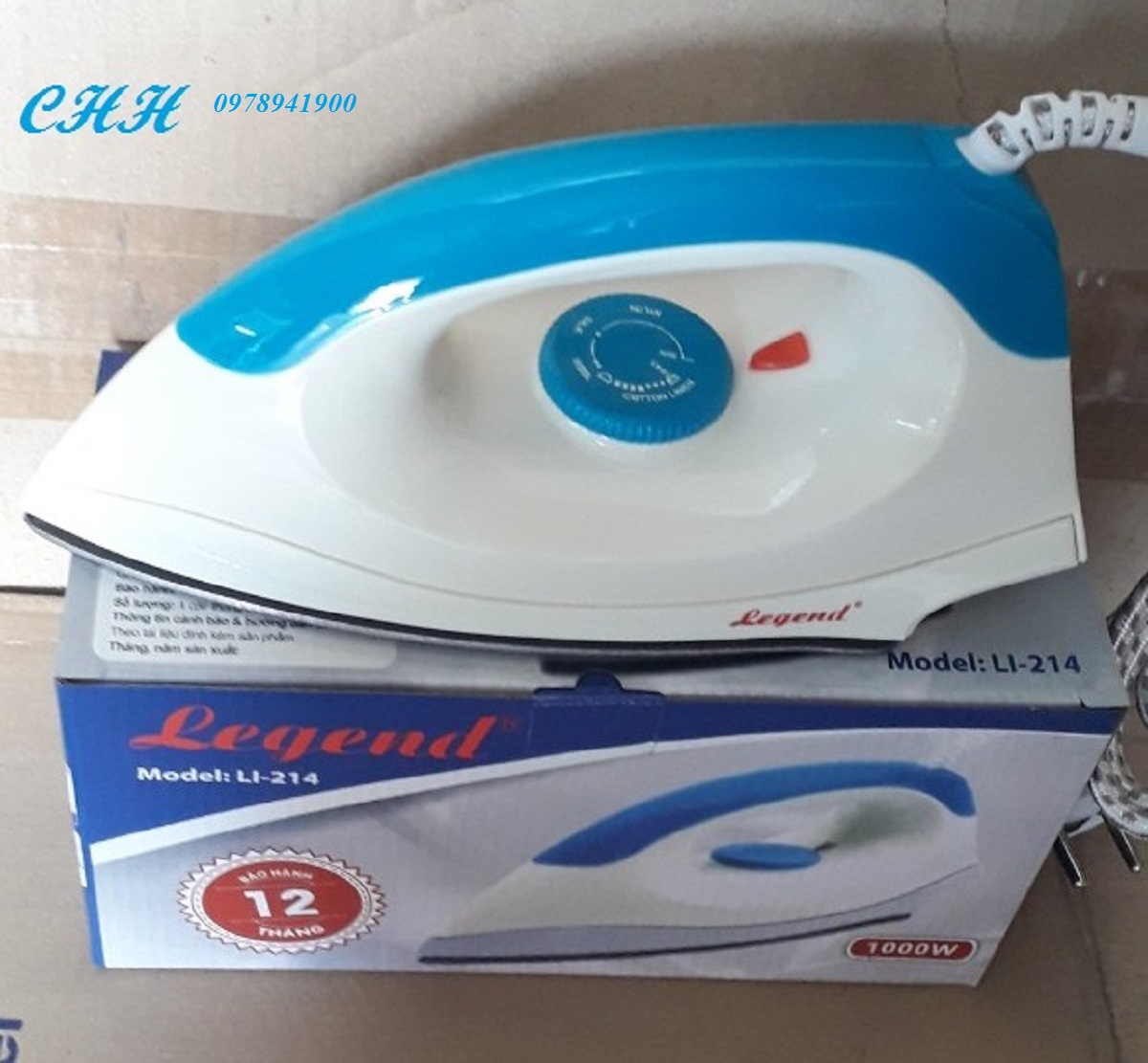 Bàn ủi/Bàn là Khô Legend LI-214