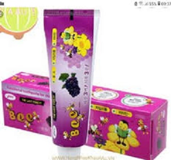 Kem Đánh Răng Bee Hương Nho