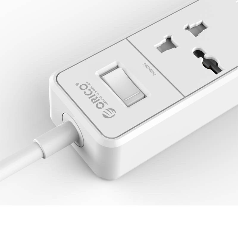 Ổ cắm điện Orico OSC-4A4U-UN