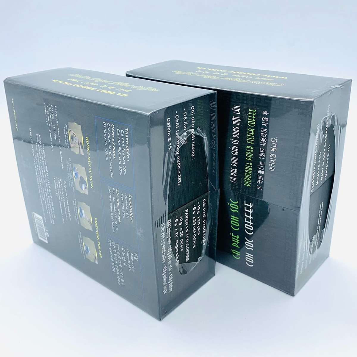 Cà phê Con Sóc Đen combo 2 hộp