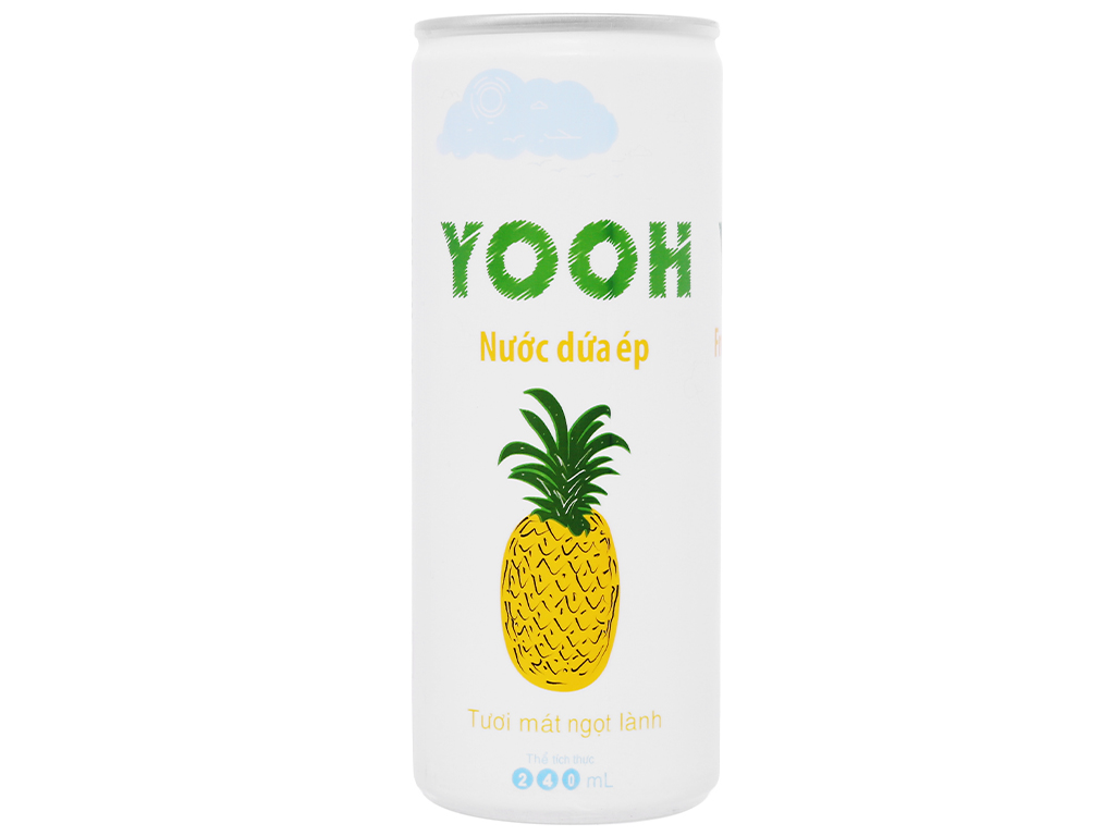 Nước ép Yooh dứa 240ml